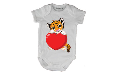 Valentine Tiger - Baby Grow