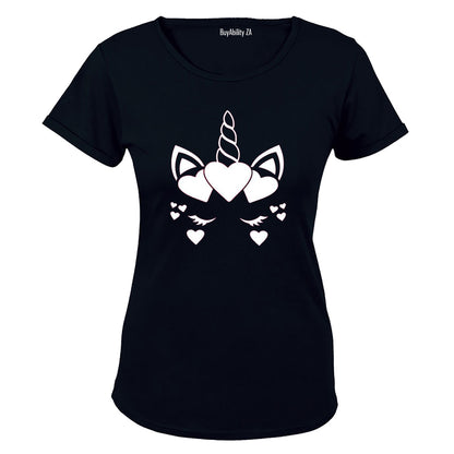 Valentine Unicorn - Ladies - T-Shirt