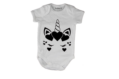 Valentine Unicorn - Baby Grow