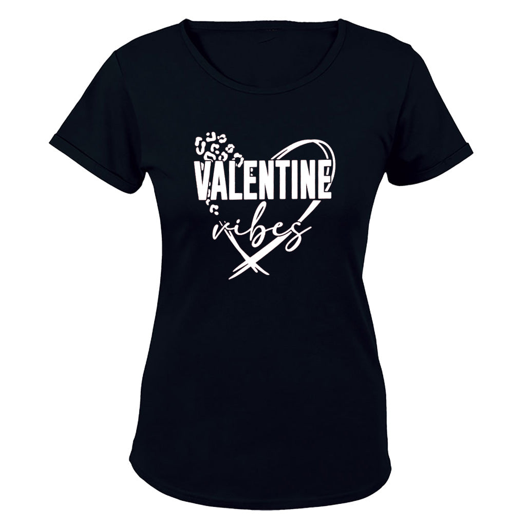 Valentine Vibes - Heart - Ladies - T-Shirt - BuyAbility South Africa