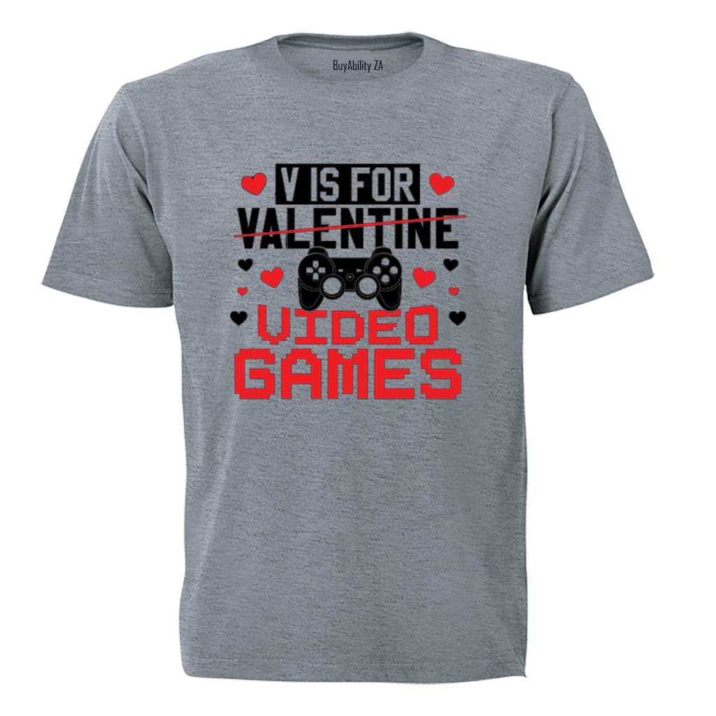 Valentine Video Games - Kids T-Shirt - BuyAbility South Africa