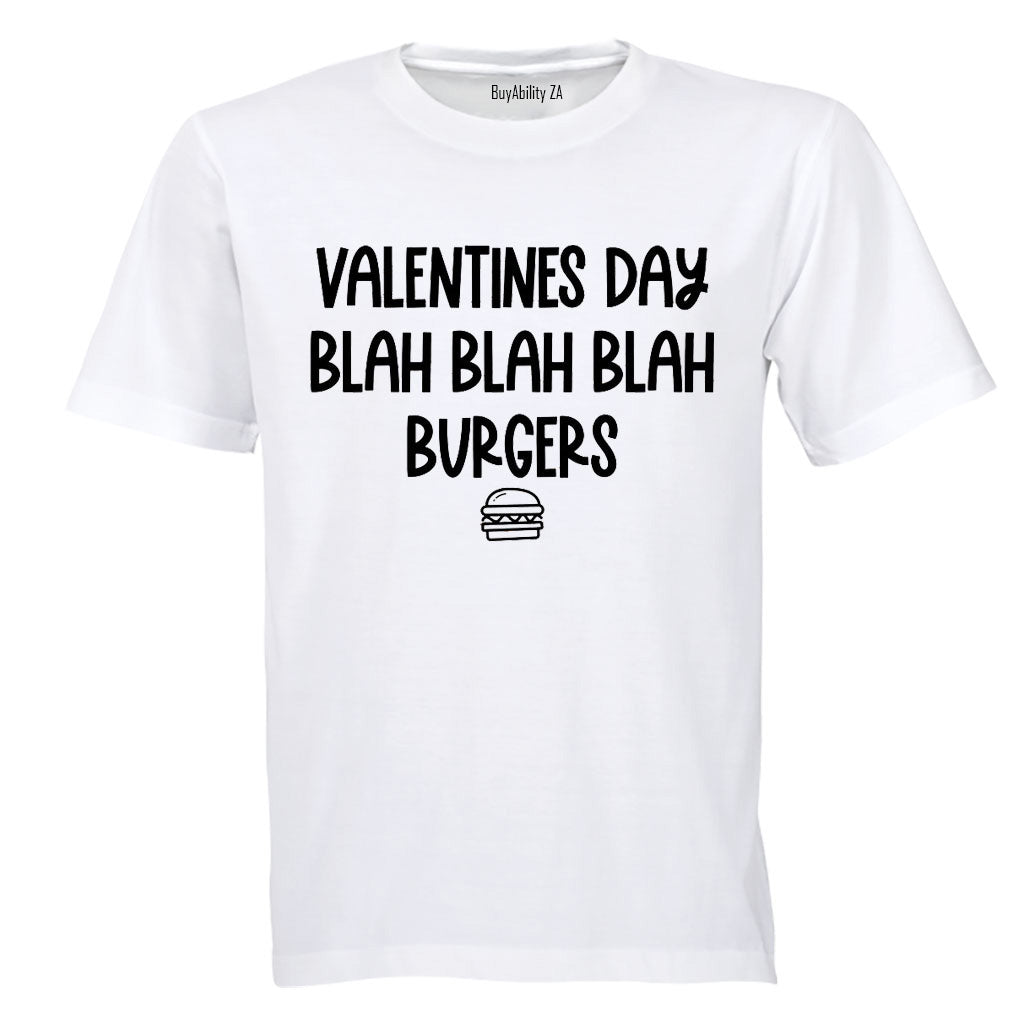 Valentine's Day - Burgers - Adults - T-Shirt