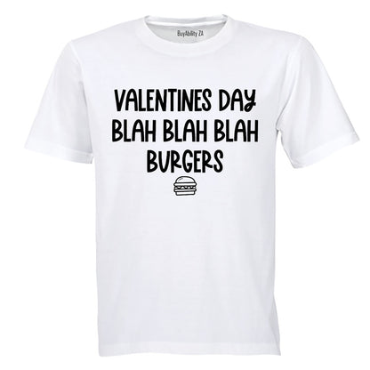 Valentine's Day - Burgers - Adults - T-Shirt