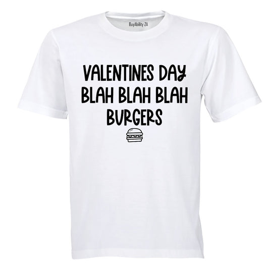 Valentine's Day - Burgers - Adults - T-Shirt