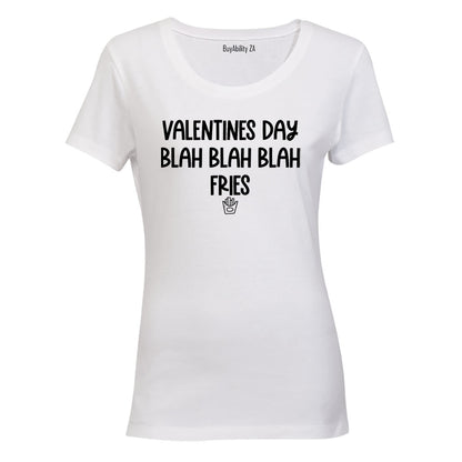 Valentine's Day - Fries - Ladies - T-Shirt