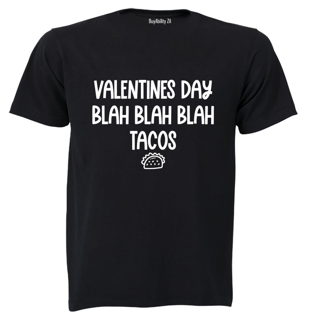 Valentine's Day - Tacos - Adults - T-Shirt