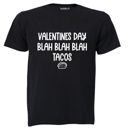 Valentine's Day - Tacos - Adults - T-Shirt