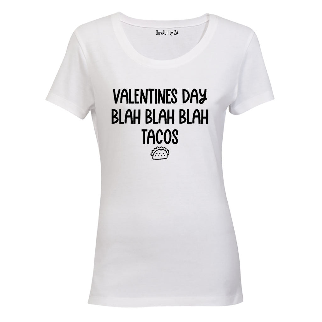 Valentine's Day - Tacos - Ladies - T-Shirt