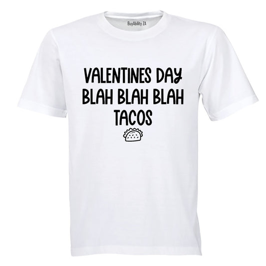 Valentine's Day - Tacos - Adults - T-Shirt