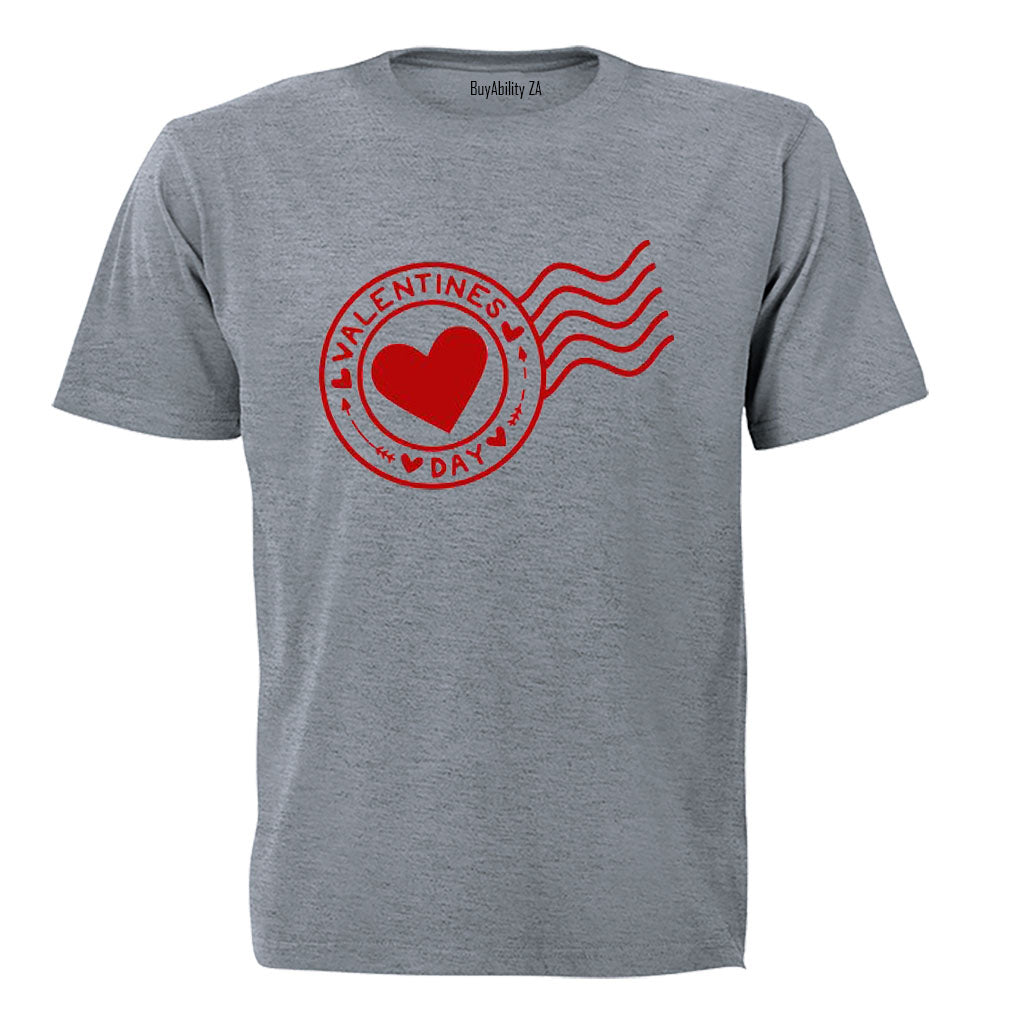 Valentines Day Stamp - Kids T-Shirt