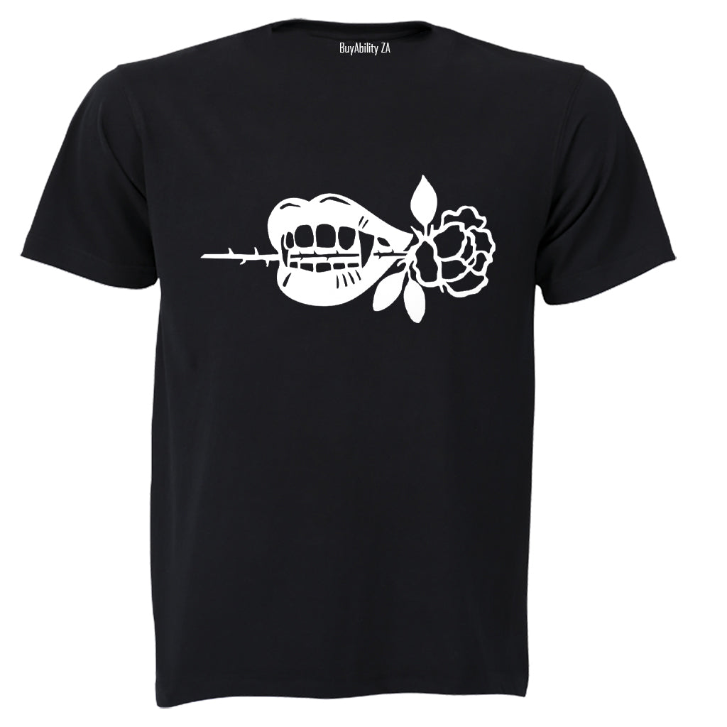 Vampire Rose - Halloween - Adults - T-Shirt