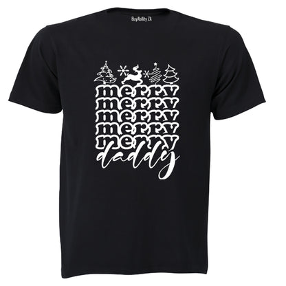 Very Merry Daddy - Christmas - Adults - T-Shirt