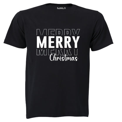 Very Merry Merry Christmas - Adults - T-Shirt