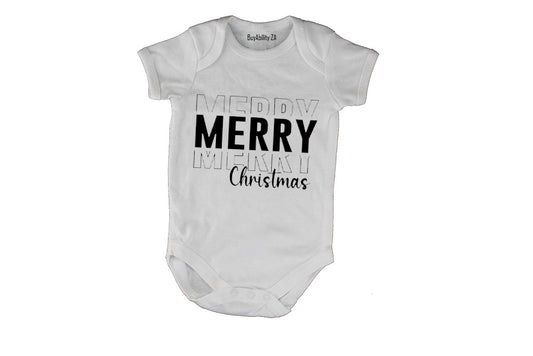 Very Merry Merry Christmas - Baby Grow