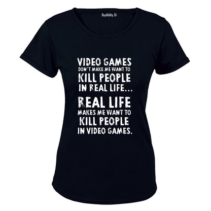 Video Games - Ladies - T-Shirt - BuyAbility South Africa