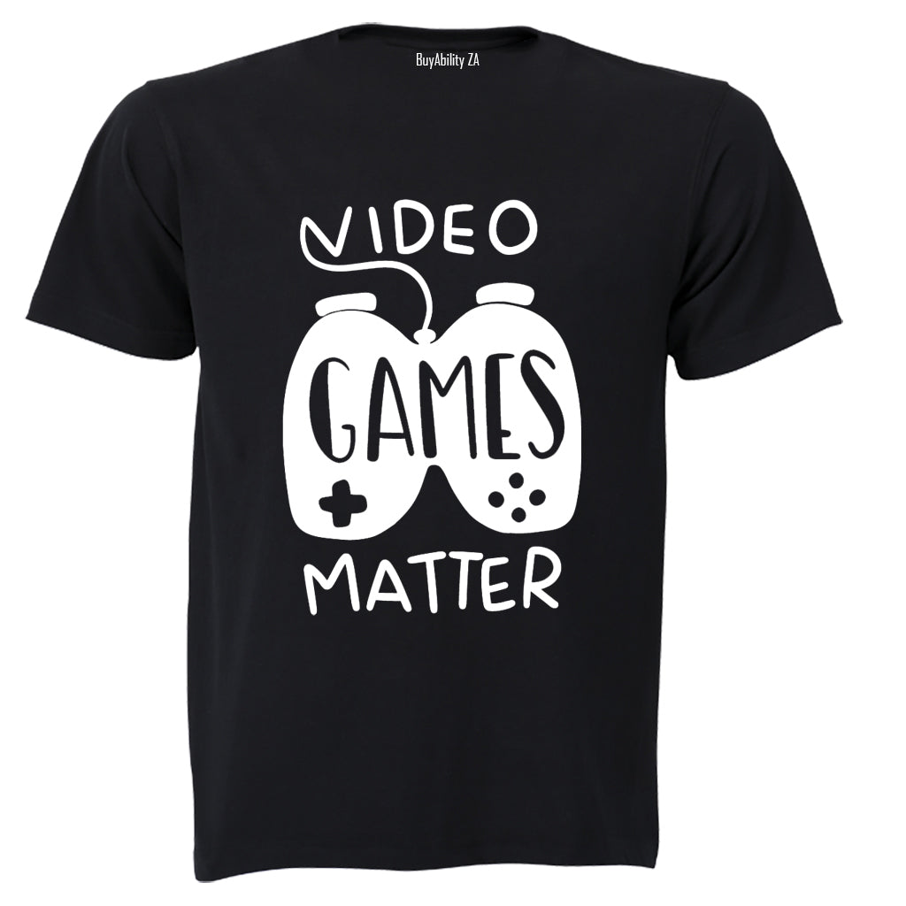 Video Games Matter - Adults - T-Shirt - BuyAbility