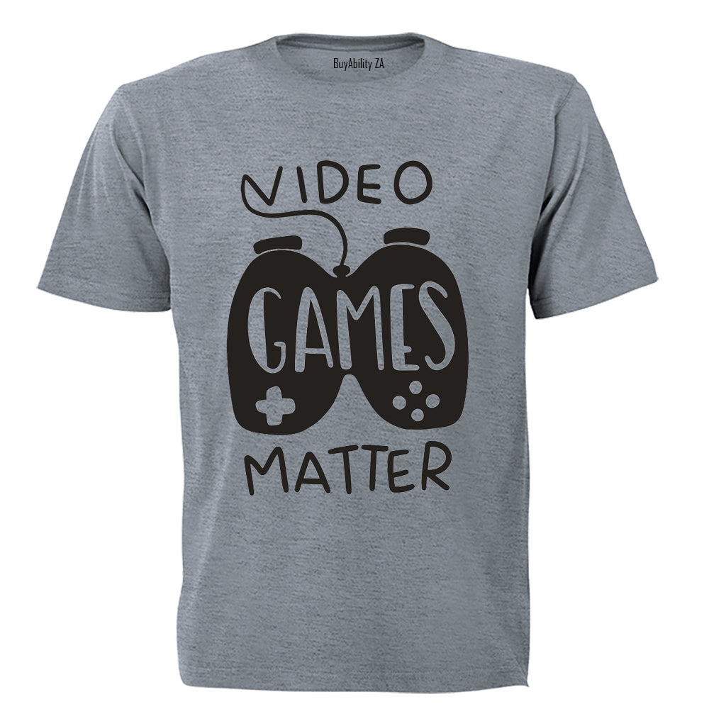 Video Games Matter - Adults - T-Shirt - BuyAbility