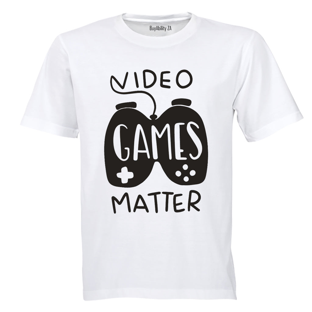 Video Games Matter - Adults - T-Shirt - BuyAbility