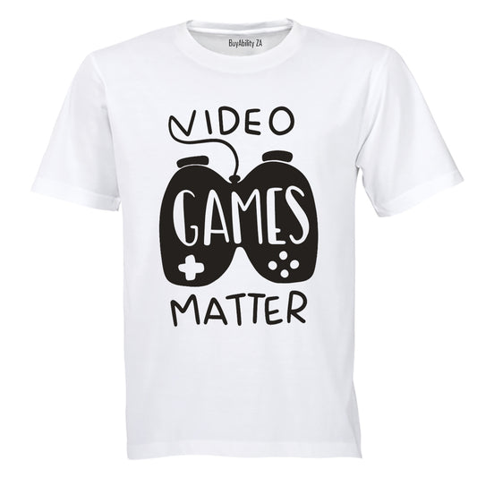 Video Games Matter - Adults - T-Shirt - BuyAbility