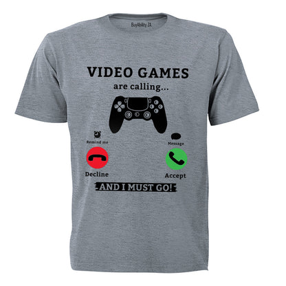 Video Games are Calling - Kids T-Shirt