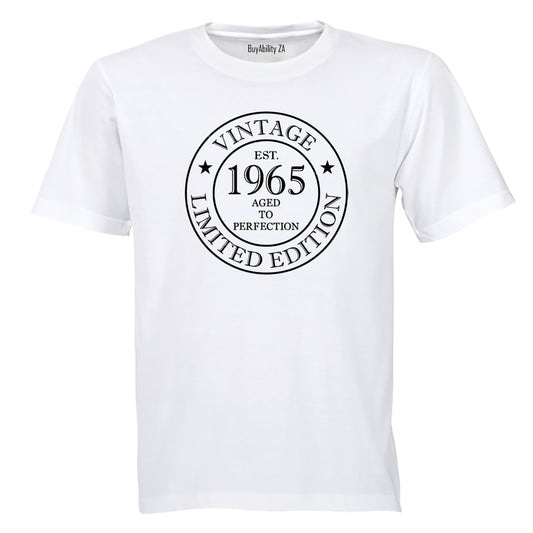 Vintage 1965 - Adults - T-Shirt - BuyAbility South Africa