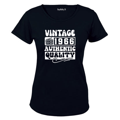 Vintage 1966 Authentic Quality - Ladies - T-Shirt - BuyAbility South Africa