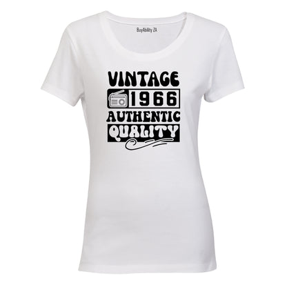 Vintage 1966 Authentic Quality - Ladies - T-Shirt - BuyAbility South Africa
