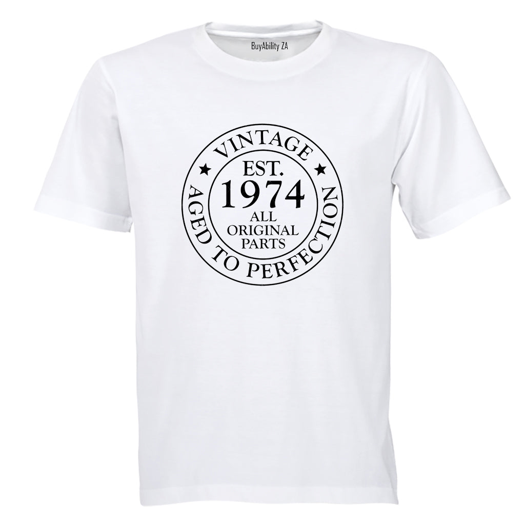 Vintage 1974 - Adults - T-Shirt