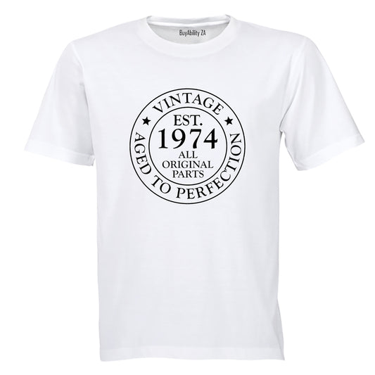 Vintage 1974 - Adults - T-Shirt
