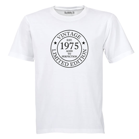 Vintage 1975 - Adults - T-Shirt - BuyAbility South Africa