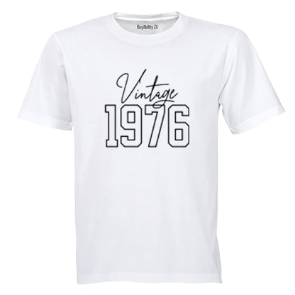 Vintage 1976 - Adults - T-Shirt - BuyAbility South Africa