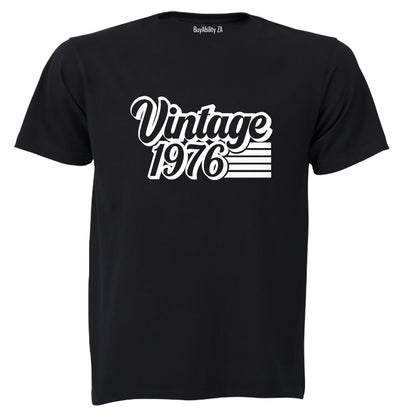 Vintage 1976 Retro - Adults - T-Shirt - BuyAbility South Africa