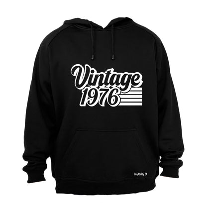 Vintage 1976 Retro - Hoodie - BuyAbility South Africa