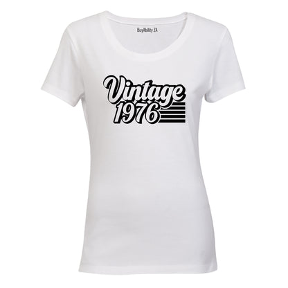 Vintage 1976 Retro - Ladies - T-Shirt - BuyAbility South Africa