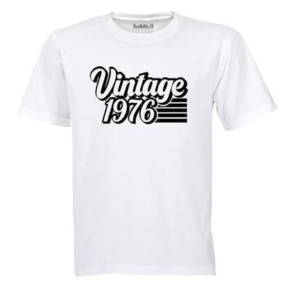 Vintage 1976 Retro - Adults - T-Shirt - BuyAbility South Africa