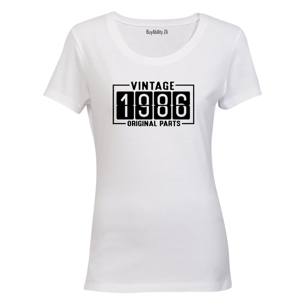 Vintage 1986 Original Parts - Ladies - T-Shirt - BuyAbility South Africa