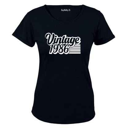 Vintage 1986 Retro - Ladies - T-Shirt - BuyAbility South Africa