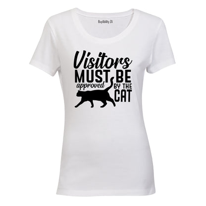 Must Be Approved By The Cat - Ladies - T-Shirt - BuyAbility