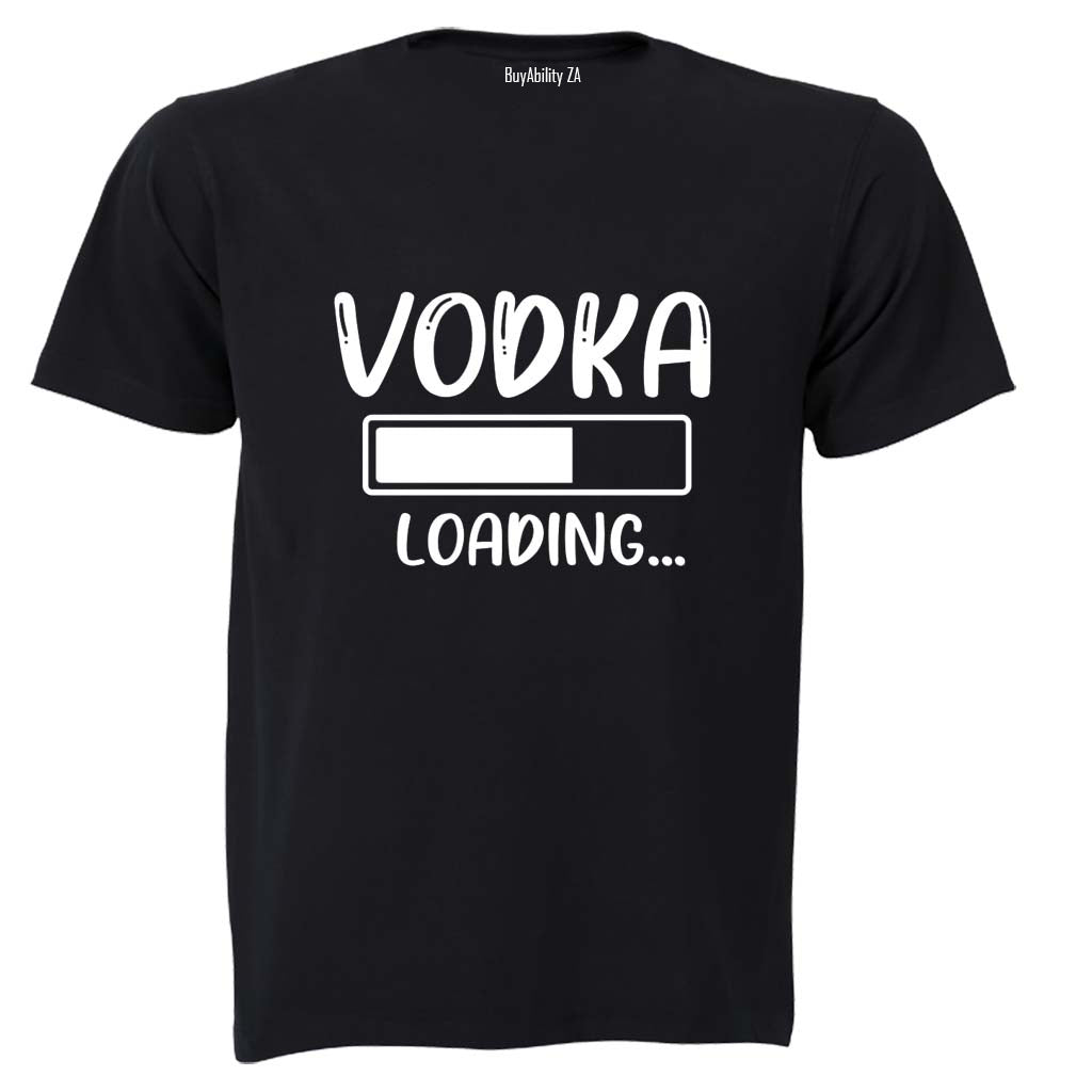 Vodka Loading - Adults - T-Shirt