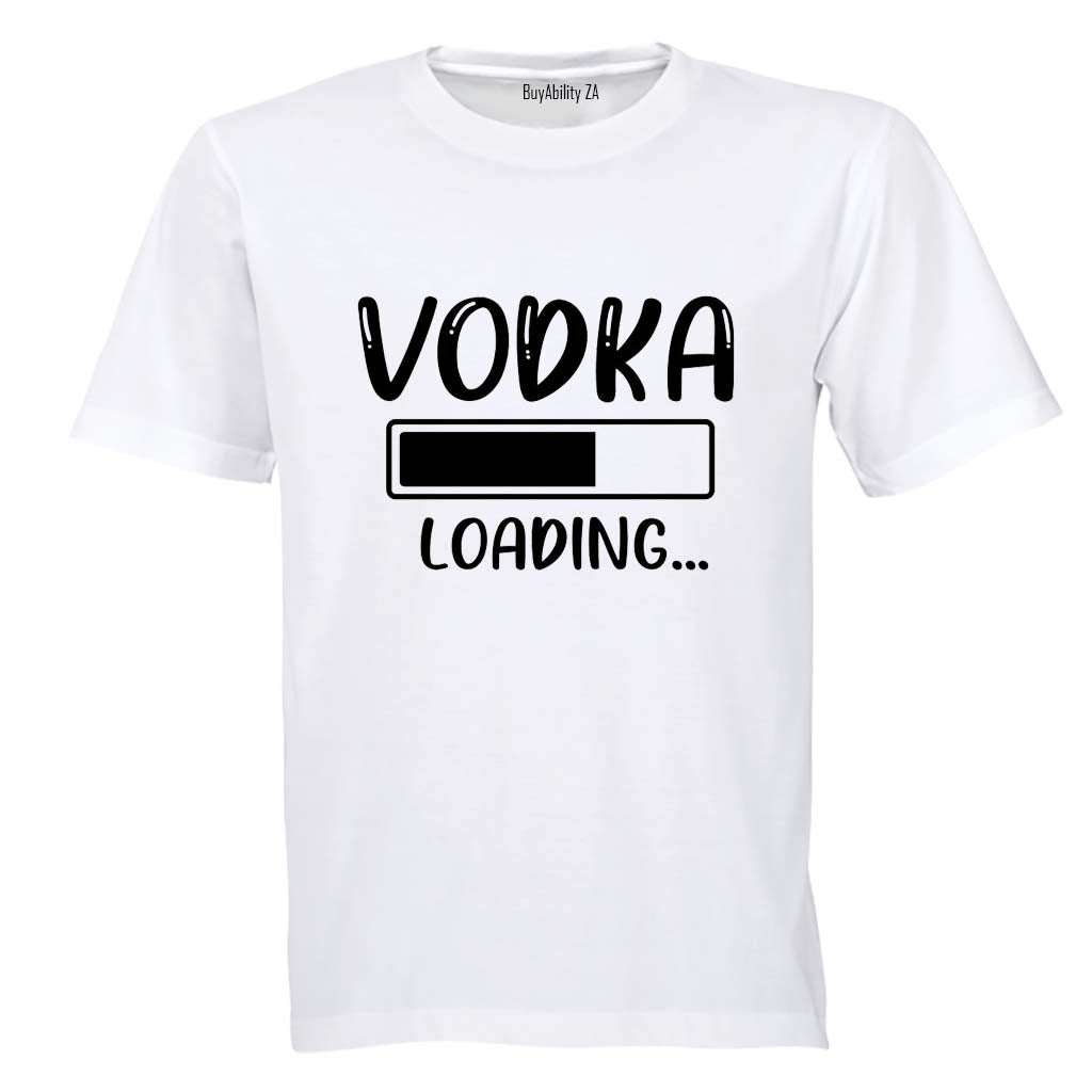 Vodka Loading - Adults - T-Shirt