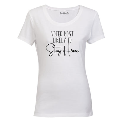 Voted Most Likely - Ladies - T-Shirt