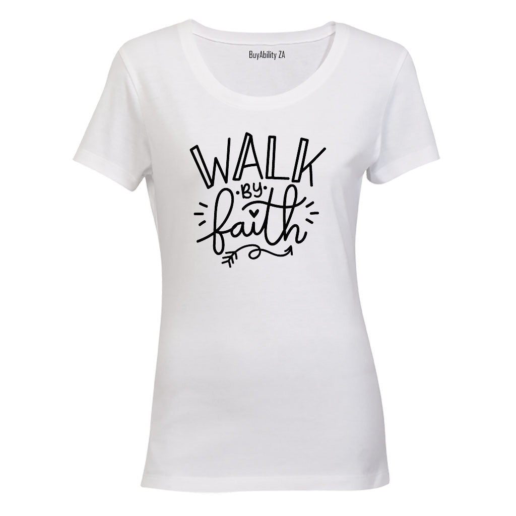 Walk By Faith - Ladies - T-Shirt - BuyAbility South Africa