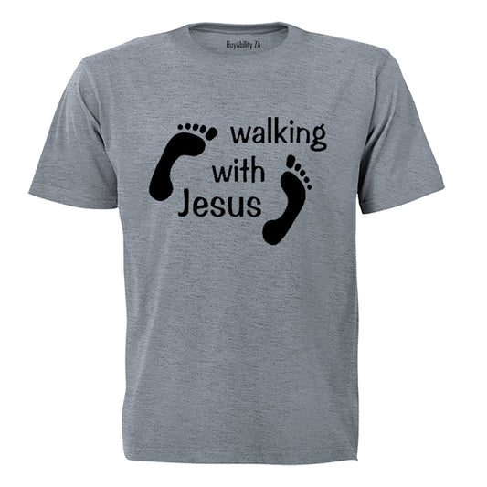 Walking with Jesus - Adults - T-Shirt