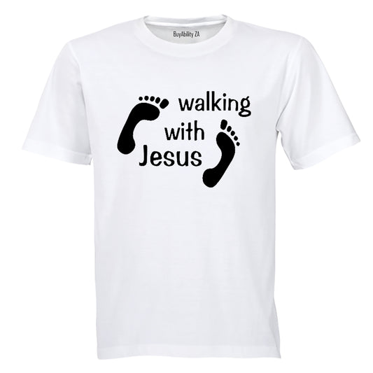 Walking with Jesus - Adults - T-Shirt