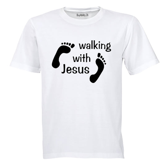 Walking with Jesus - Adults - T-Shirt