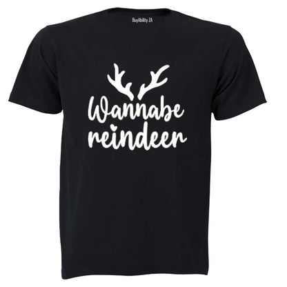 Wannabe Reindeer - Christmas - Adults - T-Shirt