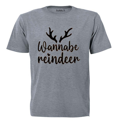 Wannabe Reindeer - Christmas - Adults - T-Shirt