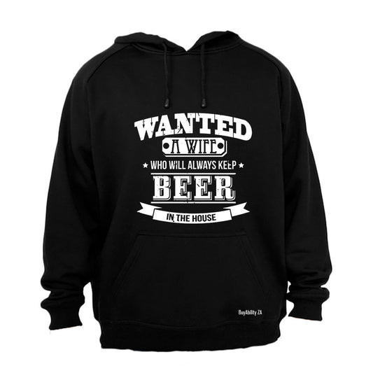 Wanted - A Wife - Hoodie - BuyAbility South Africa