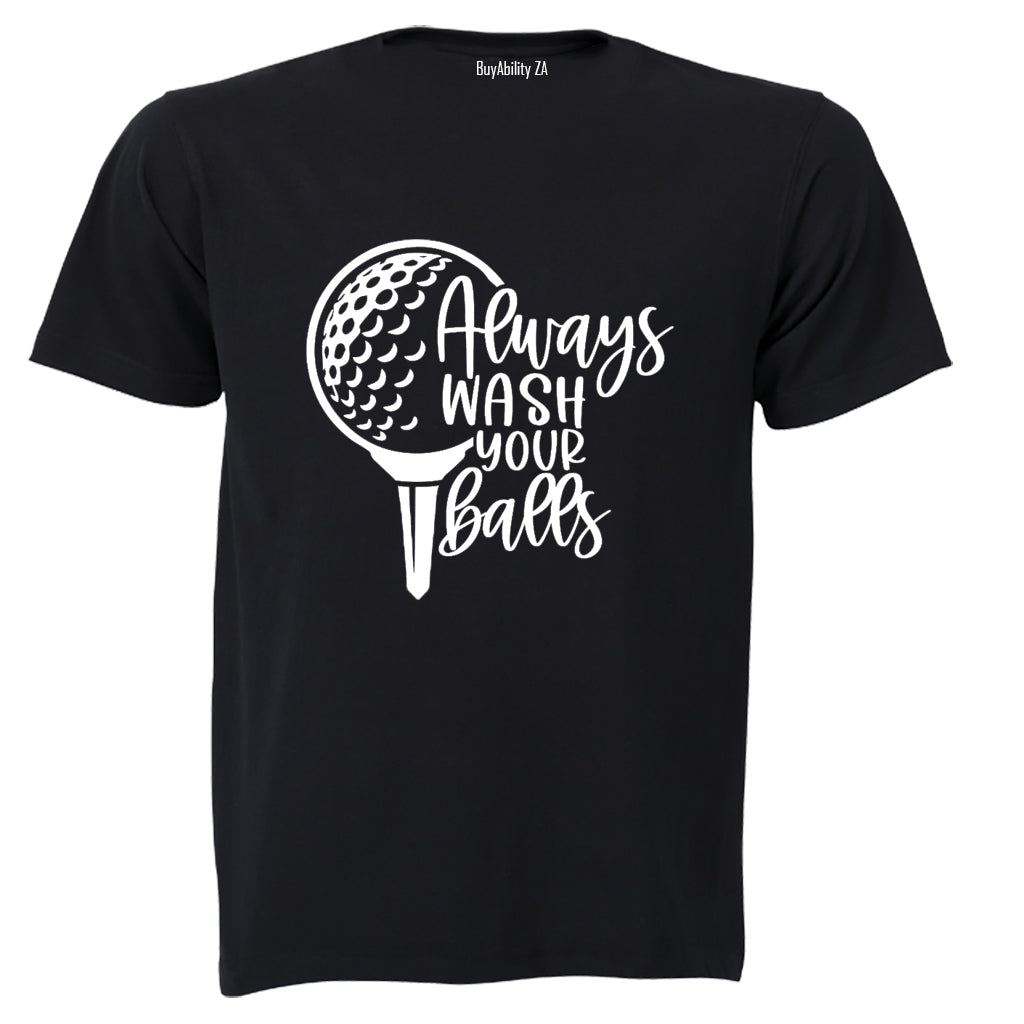 Wash - Golf - Adults - T-Shirt - BuyAbility South Africa