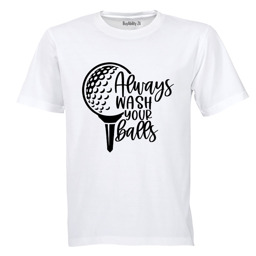 Wash - Golf - Adults - T-Shirt - BuyAbility South Africa
